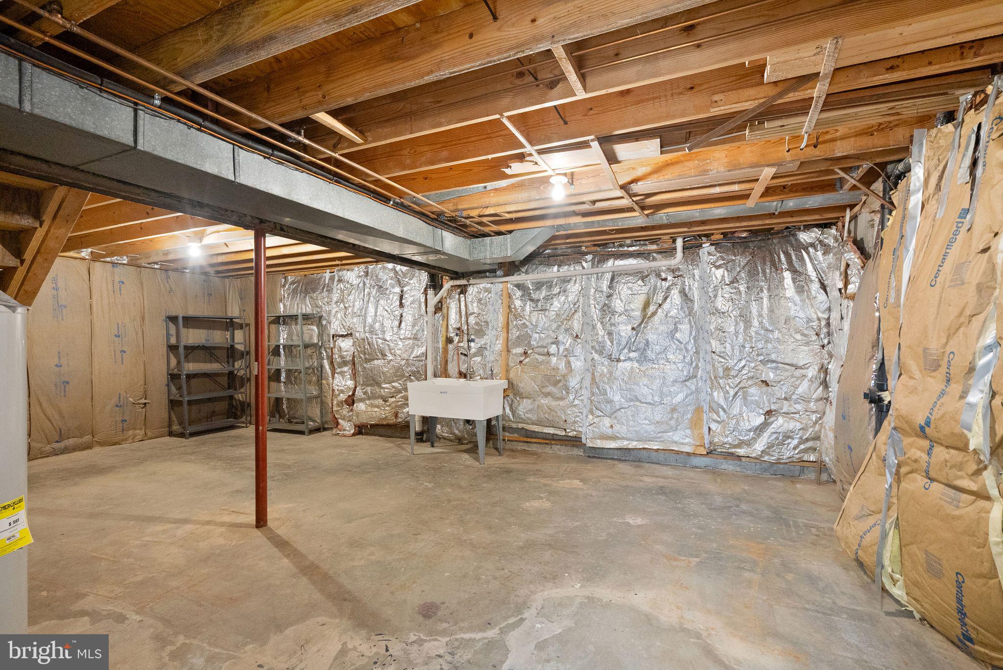 8461 Rushing Creek Court Springfield, VA 22153 - Photo 83 of 96 unfinished part of basement.