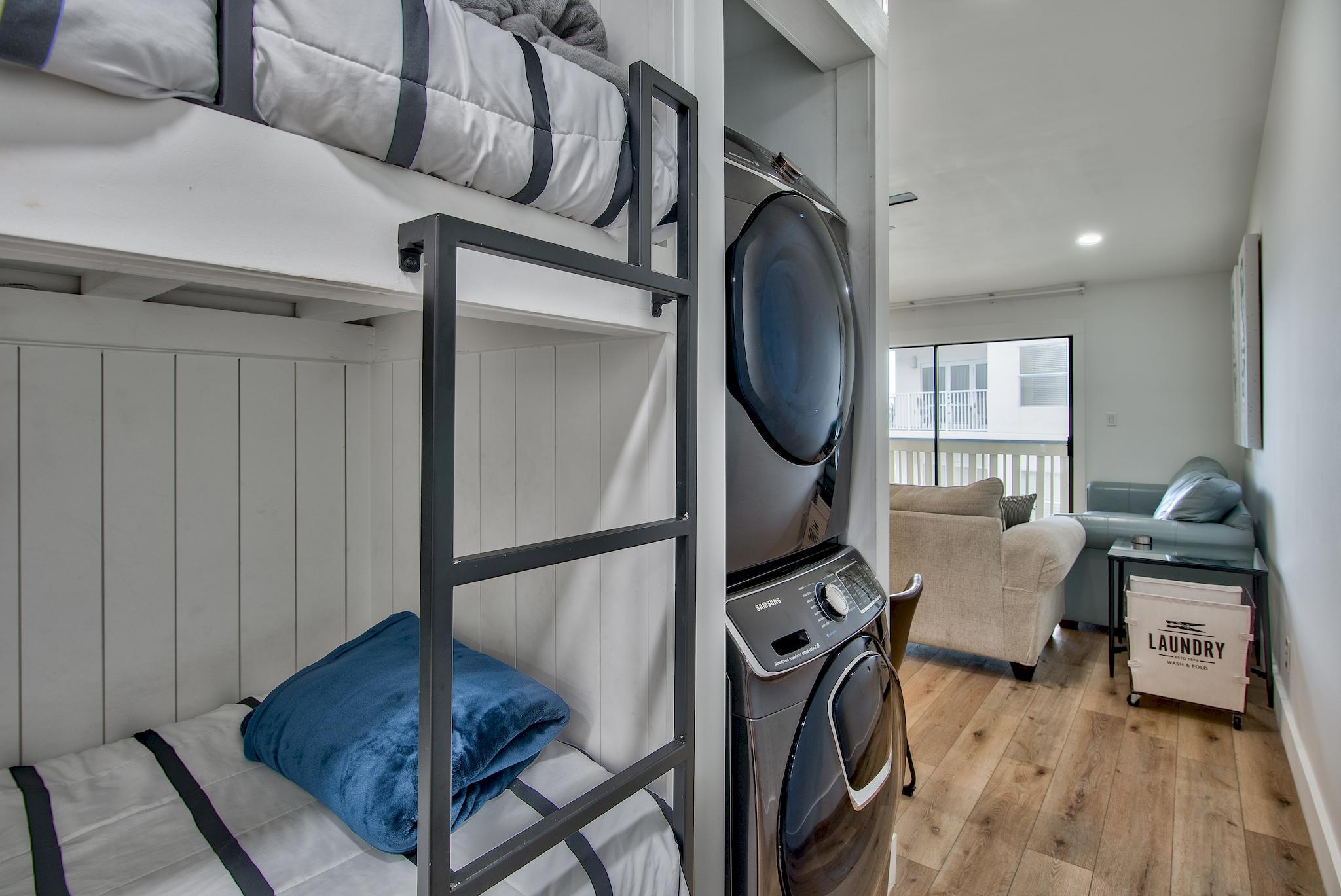 3692 East County Highway 30A, Unit 22 Santa Rosa Beach, FL 32459 - Photo 15 of 36 a living room with furniture and a mirror