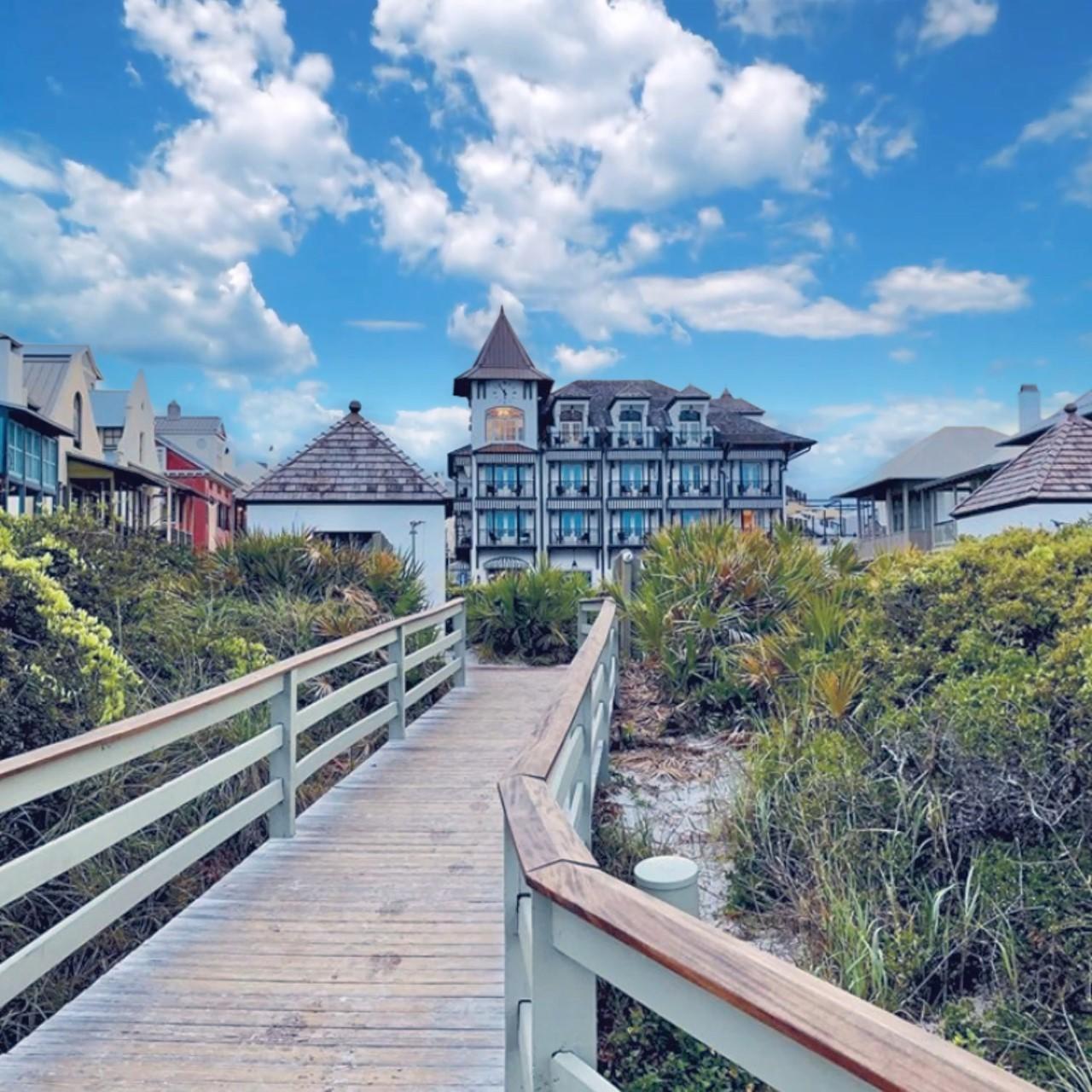 3692 East County Highway 30A, Unit 22 Santa Rosa Beach, FL 32459 - Photo 30 of 36 a view of a yard and front view of a house