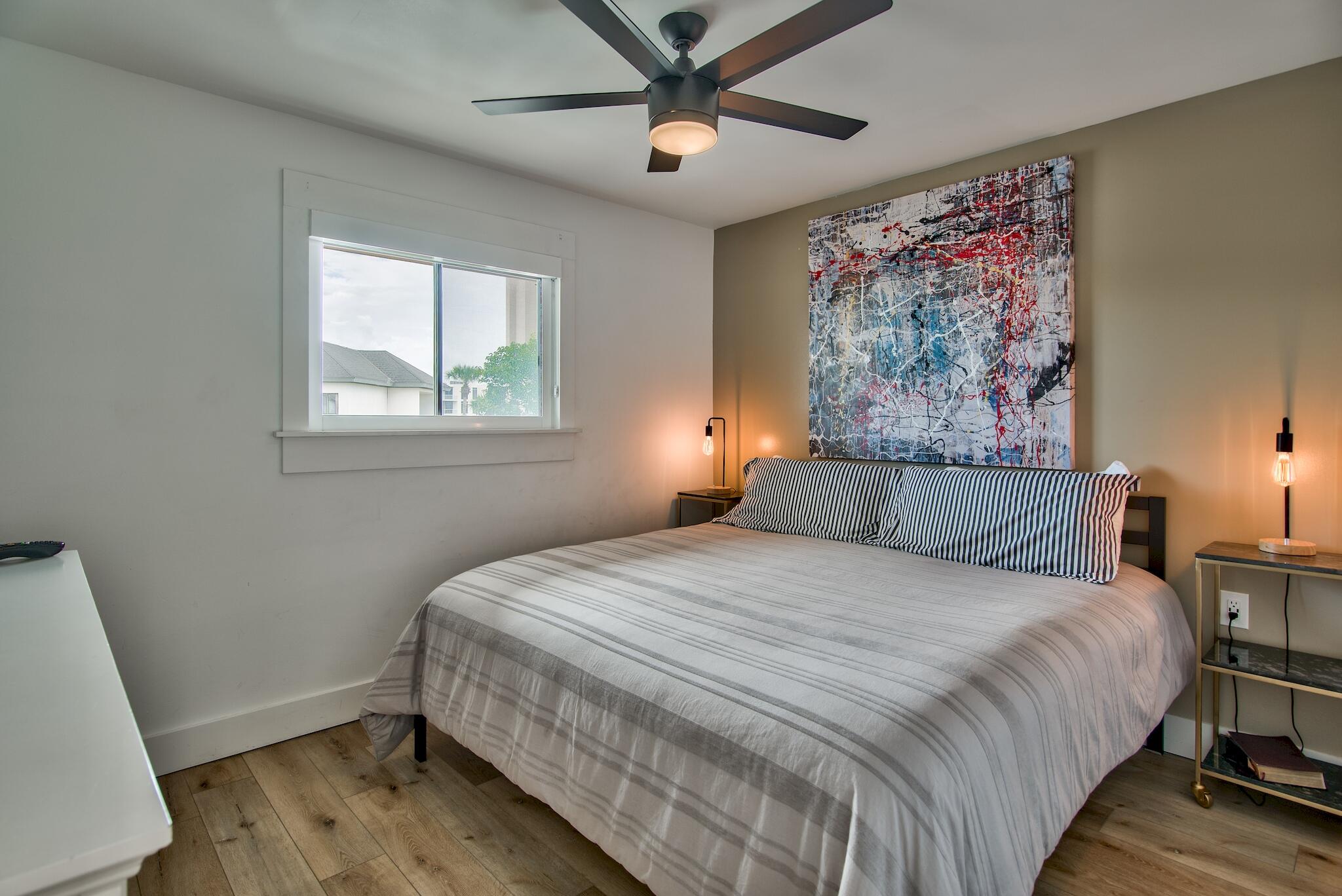 3692 East County Highway 30A, Unit 22 Santa Rosa Beach, FL 32459 - Photo 10 of 36 a bedroom with a bed and a window