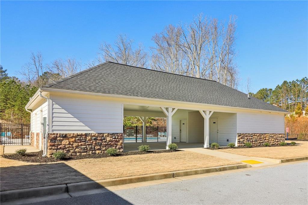 113 Deer Run Drive Dallas, GA 30132 - Photo 22 of 25 front view of a house with a street