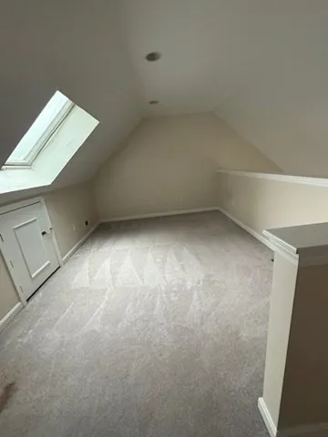 a view of empty room