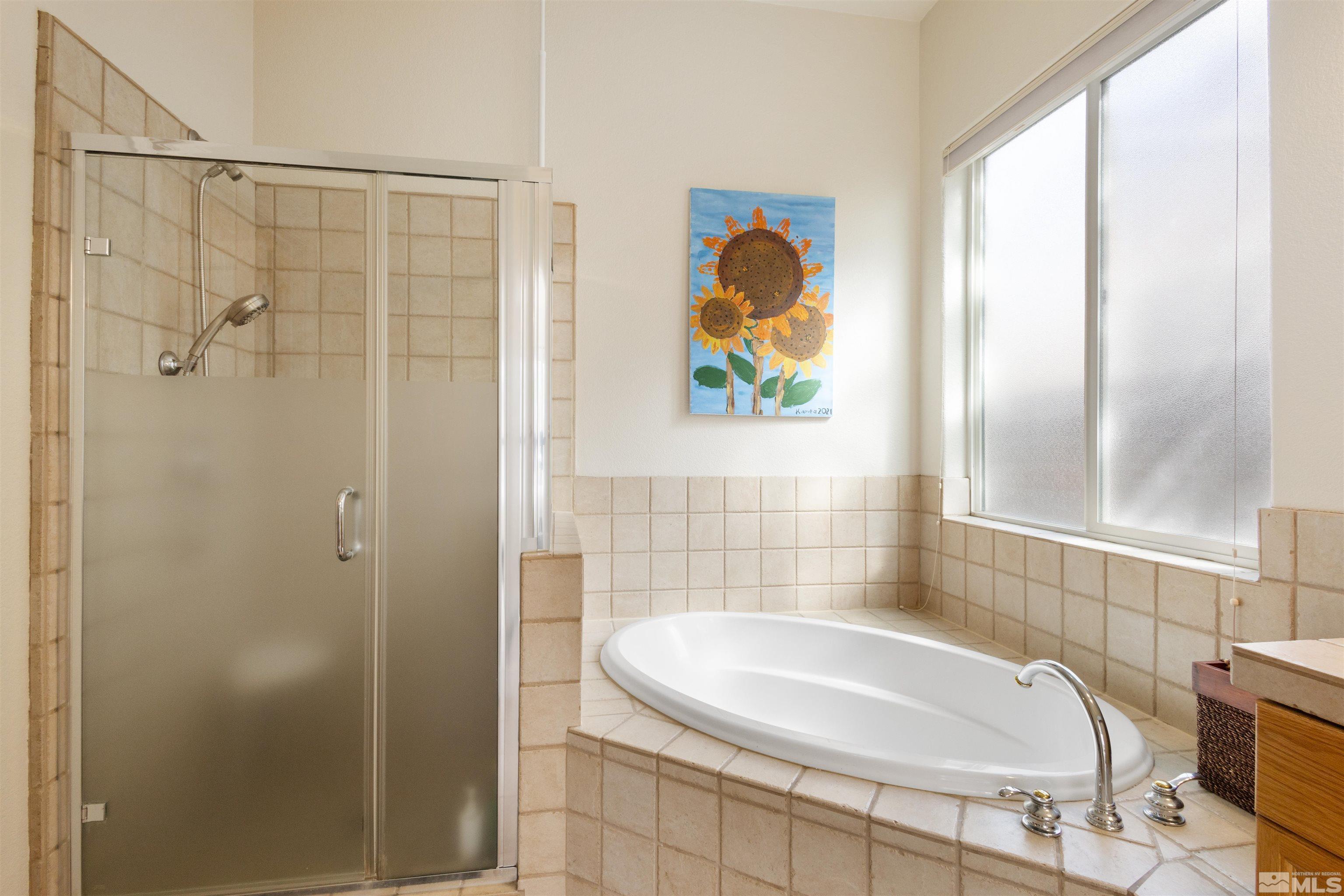 10521 Fort Morgan Way Reno, NV 89521 - Photo 23 of 35 a bathroom with a sink and a tub