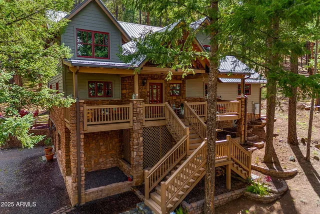 a front view of a house with parking