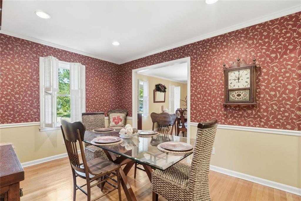 1837 Chancery Lane Atlanta, GA 30341 - Photo 16 of 46 a dining room with furniture and wooden floor