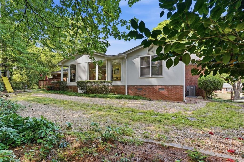 1837 Chancery Lane Atlanta, GA 30341 - Photo 43 of 46 a front view of house with yard and trees