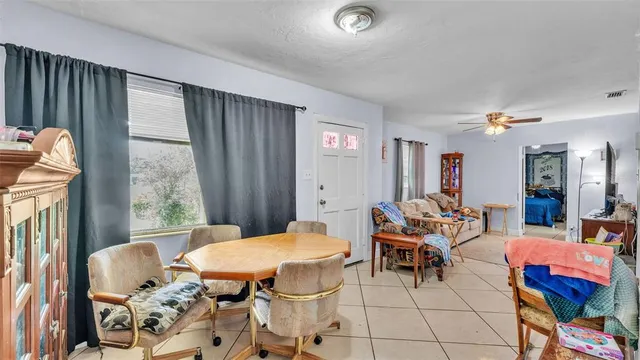 a outdoor space with furniture