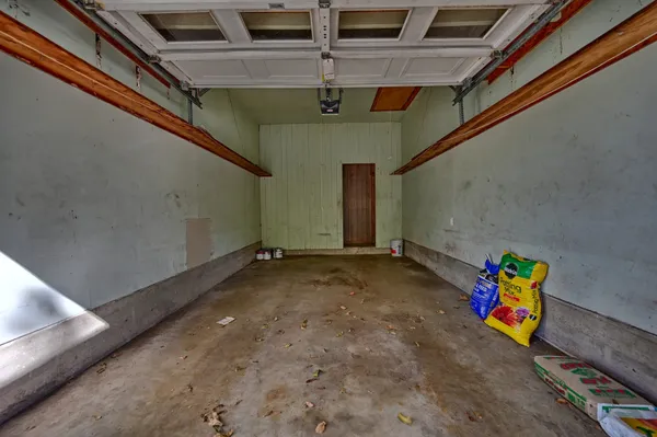 a view of garage