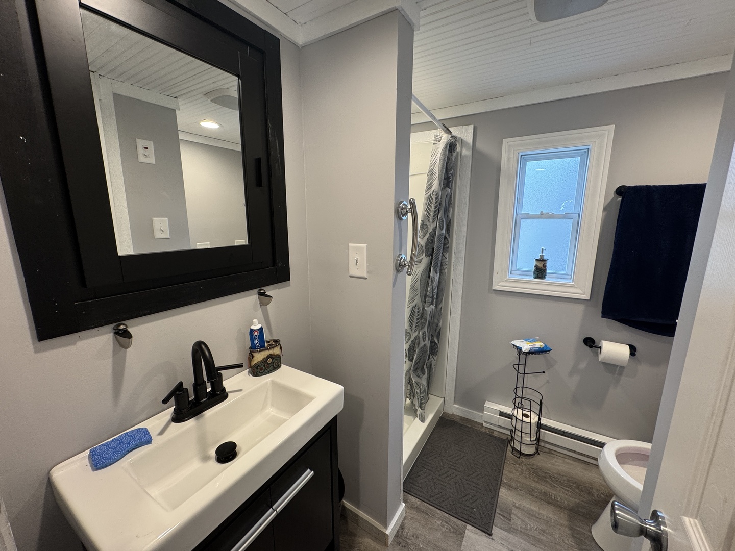 2-280 Woodhaven Sublette, IL 61367 - Photo 12 of 17 a bathroom with a sink toilet and mirror