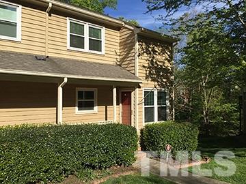 Convenient and secluded, this 2 story end unit sits on the end of the cul de sac near the walking trails of popular Woodcroft subdivision in the Heritage Woods neighborhood.