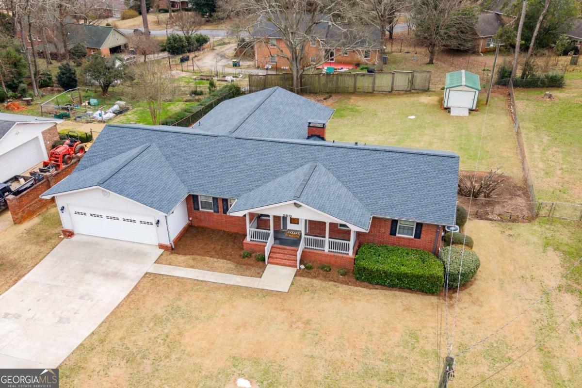 389 Ashton Drive Athens, GA 30606 - Photo 8 of 72 an aerial view of a house with swimming pool and outdoor seating