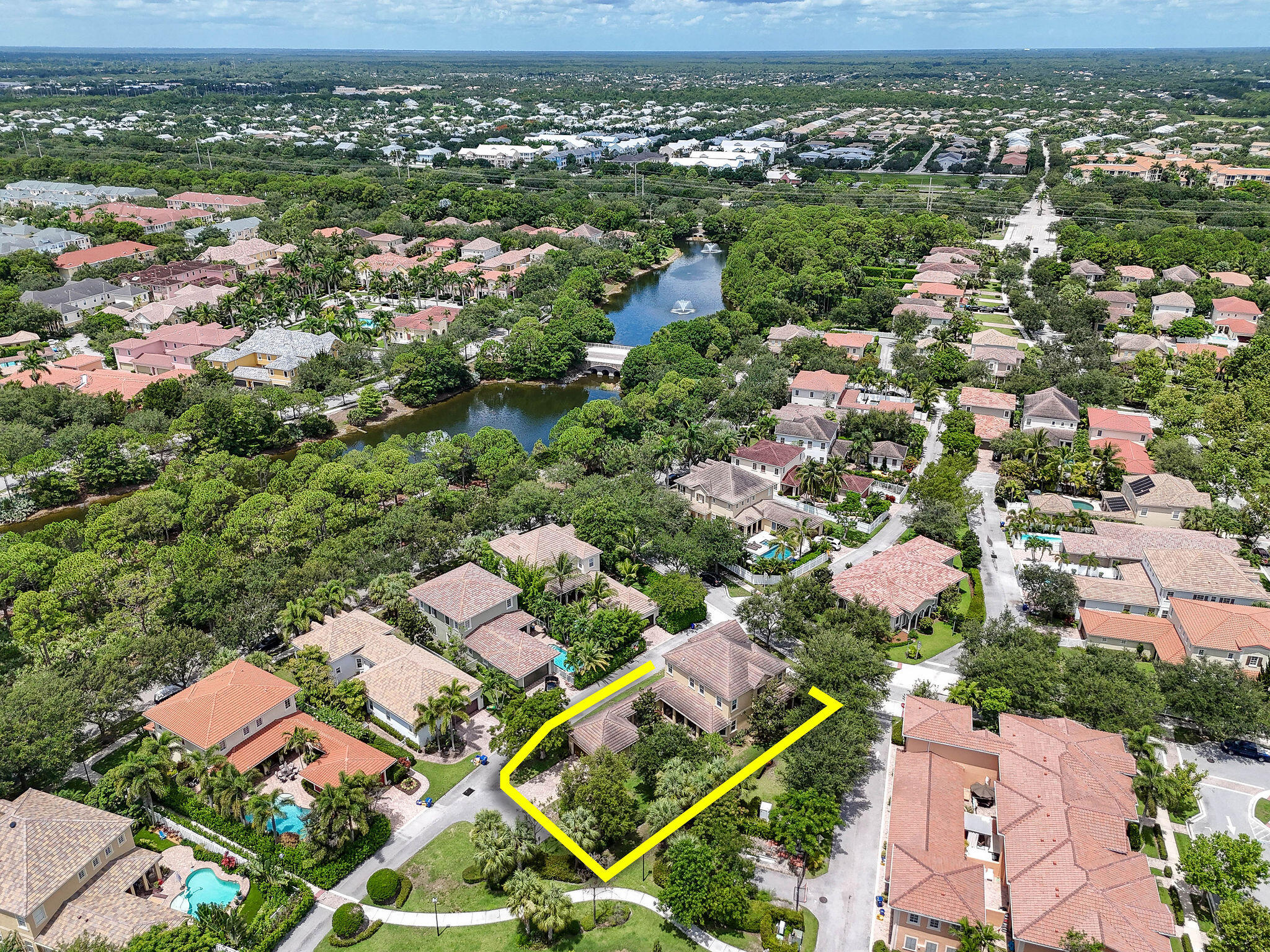 111 Tullamore Avenue Jupiter, FL 33458 - Photo 2 of 64 an aerial view of residential houses with outdoor space