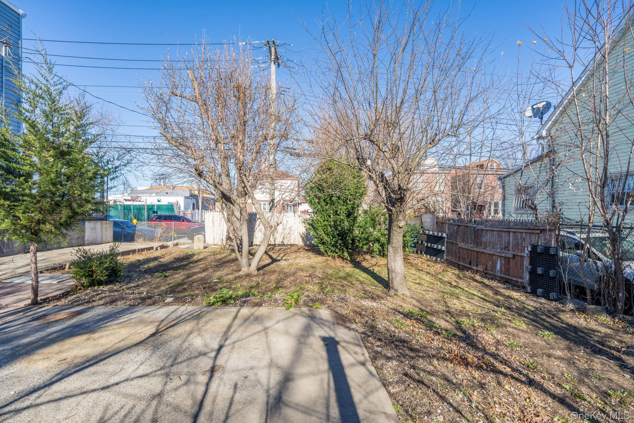 2214 Hermany Avenue Bronx, NY 10473 - Photo 31 of 43 a view of a backyard of the house