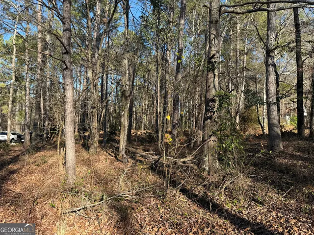 a view of outdoor space with trees