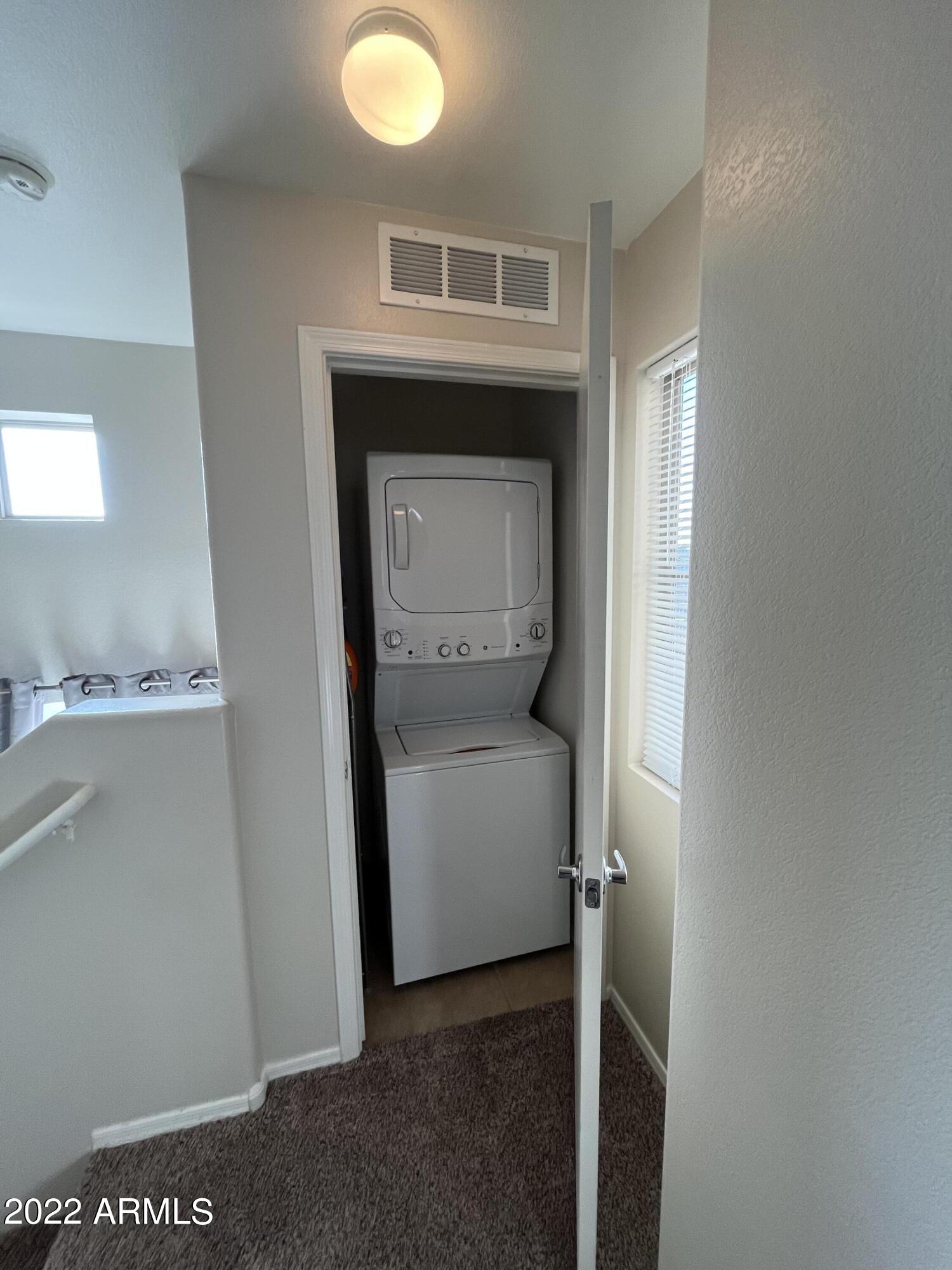 280 South Evergreen Road, Unit 1306 Tempe, AZ 85288 - Photo 31 of 58 Stacked washer and dryer 2