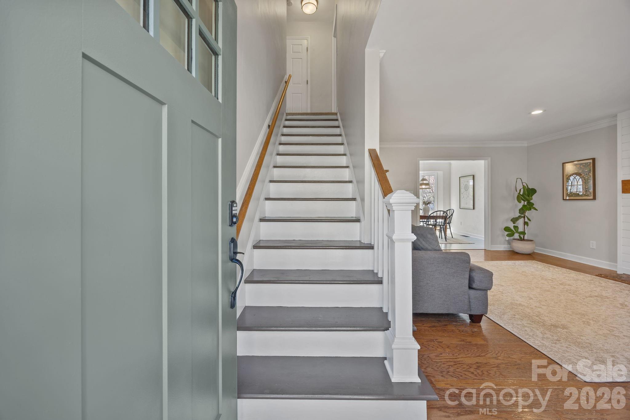 264 Post Oak Avenue Southwest Concord, NC 28025 - Photo 5 of 39 a view of entryway and hall