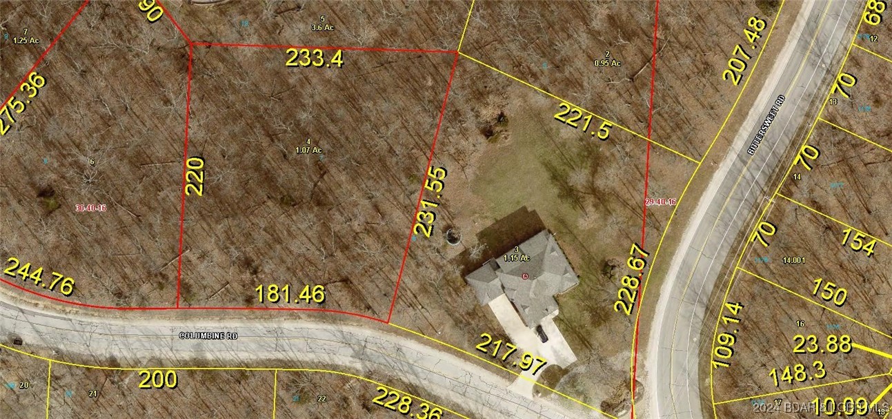 7 Columbine Road Four Seasons, MO 65049 - Photo 1 of 12 Aerial Map