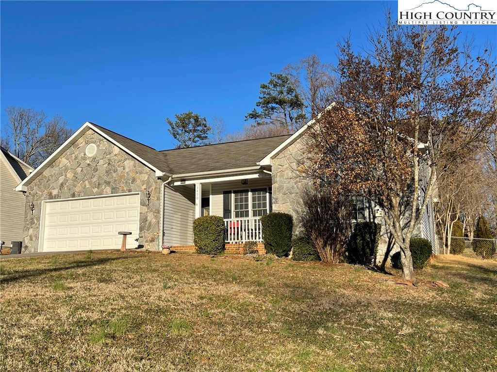 3490 Section House Road Hickory, NC 28601 - Photo 2 of 39 a front view of a house with a yard