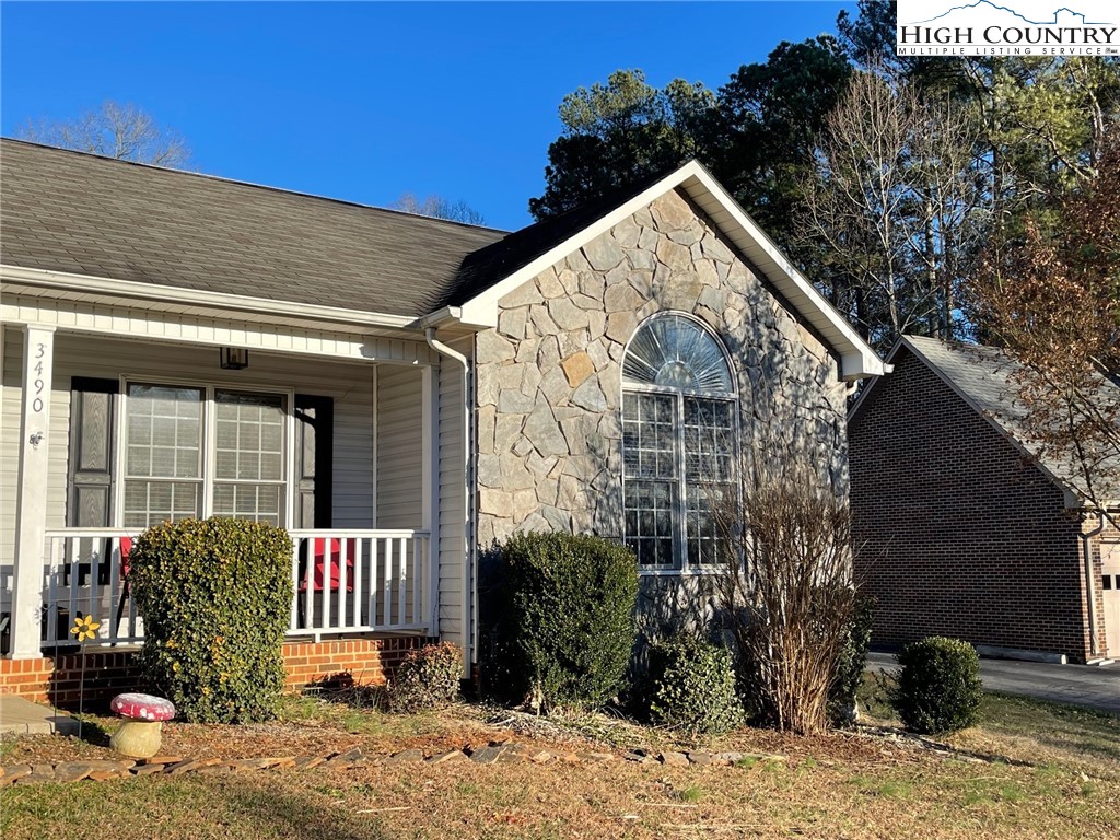 3490 Section House Road Hickory, NC 28601 - Photo 3 of 39 a view of a house with a yard