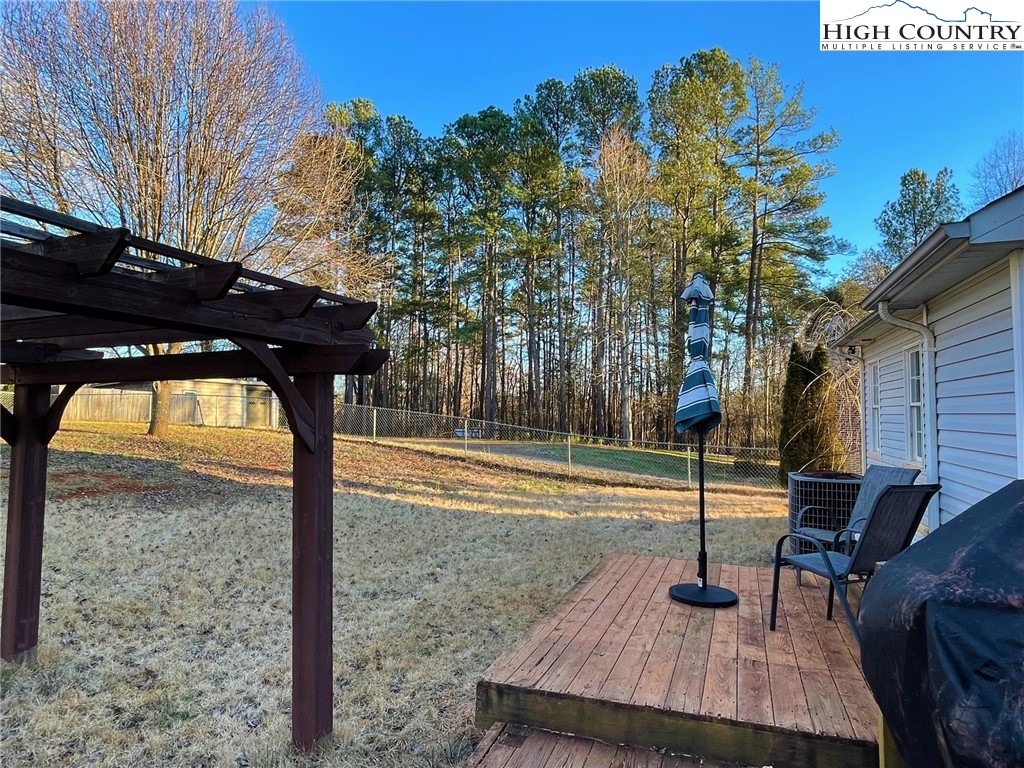 3490 Section House Road Hickory, NC 28601 - Photo 35 of 39 a view of a backyard with sitting area