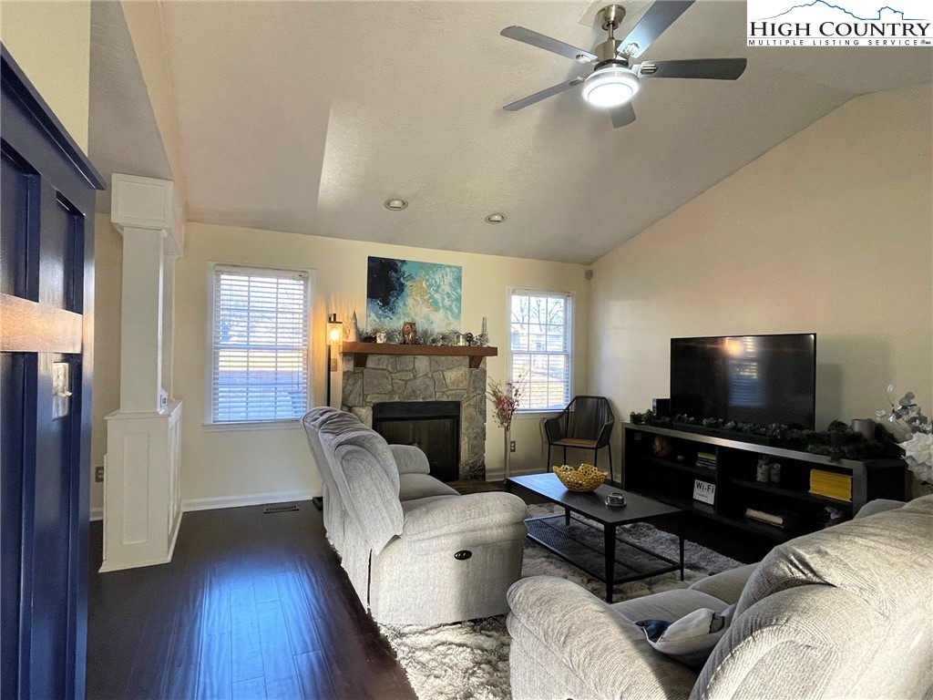 3490 Section House Road Hickory, NC 28601 - Photo 7 of 39 a living room with furniture and a flat screen tv