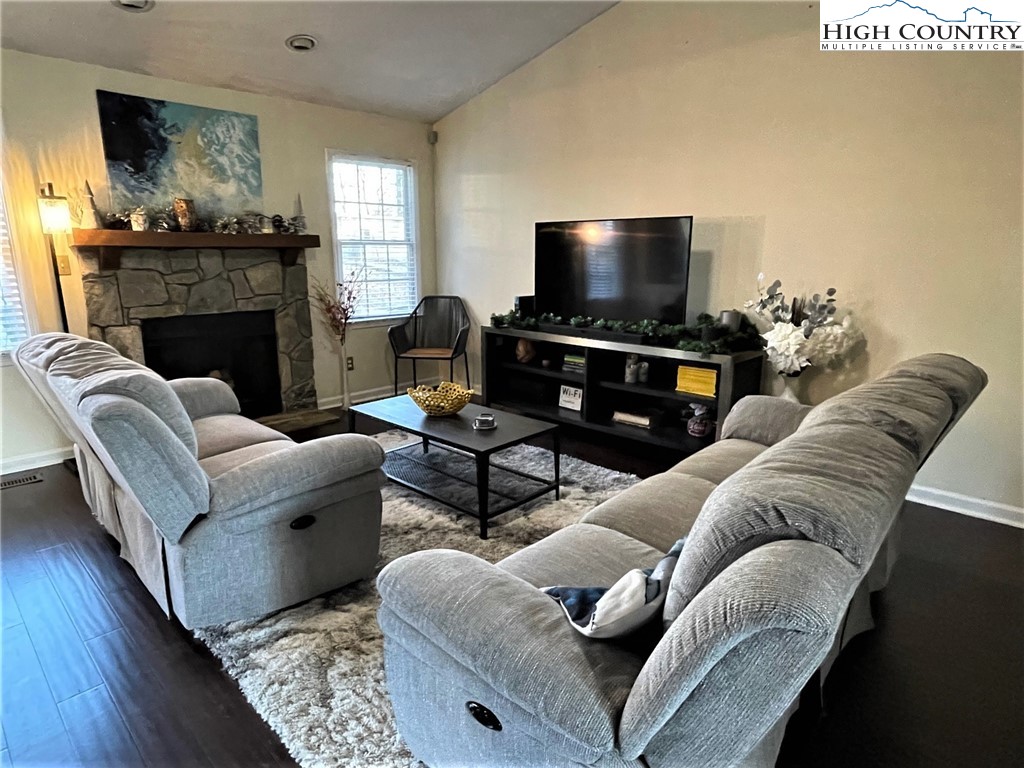 3490 Section House Road Hickory, NC 28601 - Photo 8 of 39 a living room with furniture and a flat screen tv