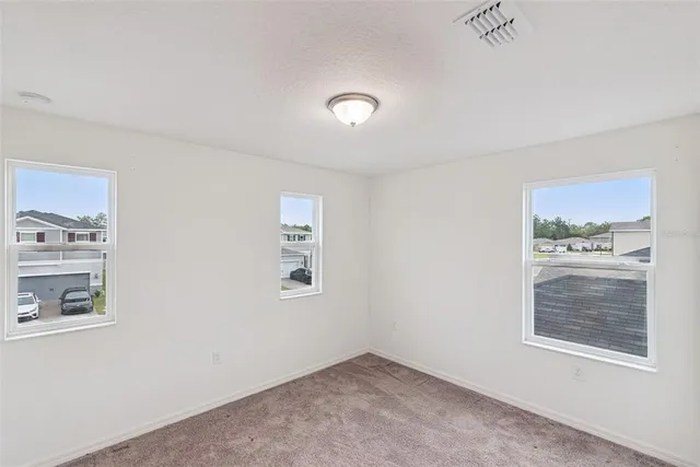 a view of kitchen and window