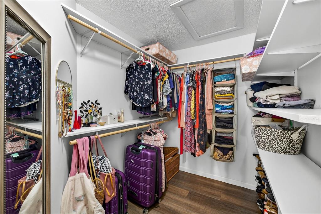12913 Rain Forest Street Temple Terrace, FL 33617 - Photo 48 of 63 a view of walk in closet with clothes