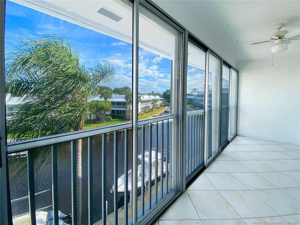 1866 Southwest Palm City Road, Unit 302 Stuart, FL 34994 - Photo 29 of 30 a view of a balcony