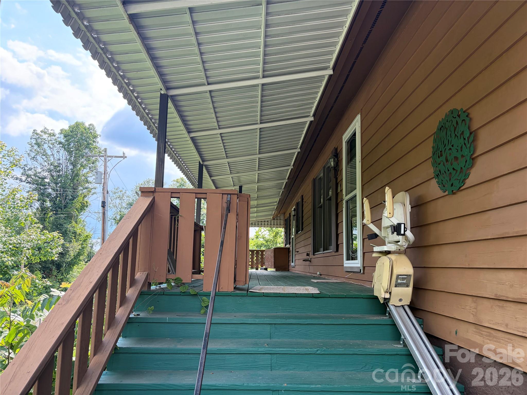 256 A Bruce Road Mars Hill, NC 28754 - Photo 4 of 39 a view of deck with patio