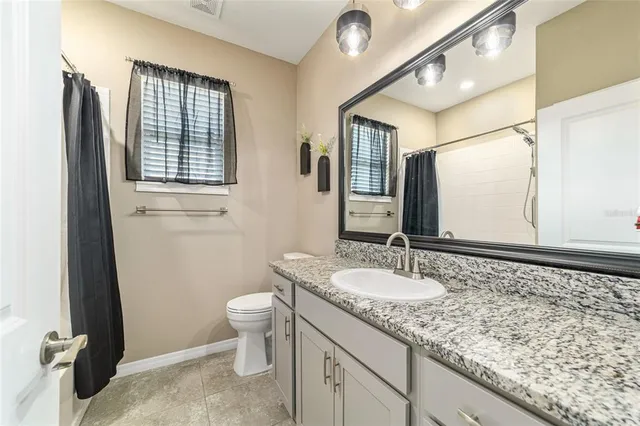 a view of a lake with a ocean view