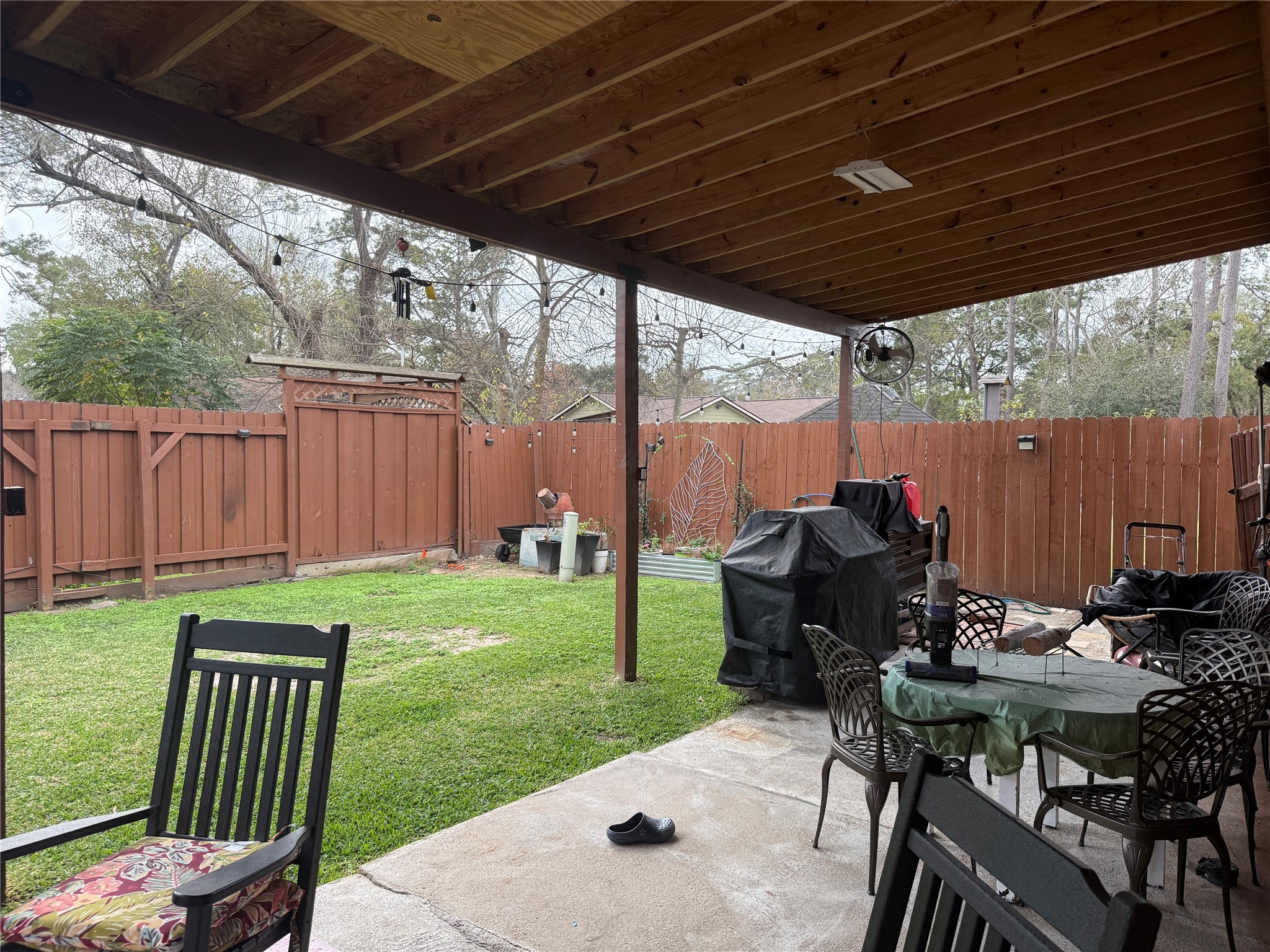 4622 Fitzwater Drive Spring, TX 77373 - Photo 15 of 16 a view of an outdoor sitting area with furniture