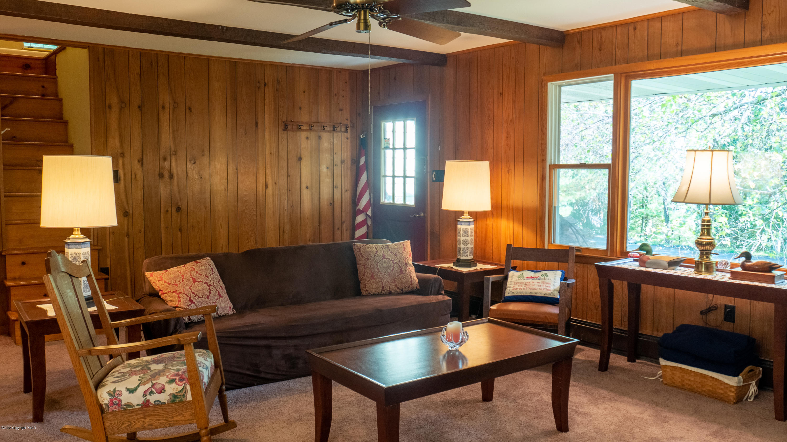 104 Haverhill Road Cresco, PA 18326 - Photo 12 of 90 a living room with furniture and a window