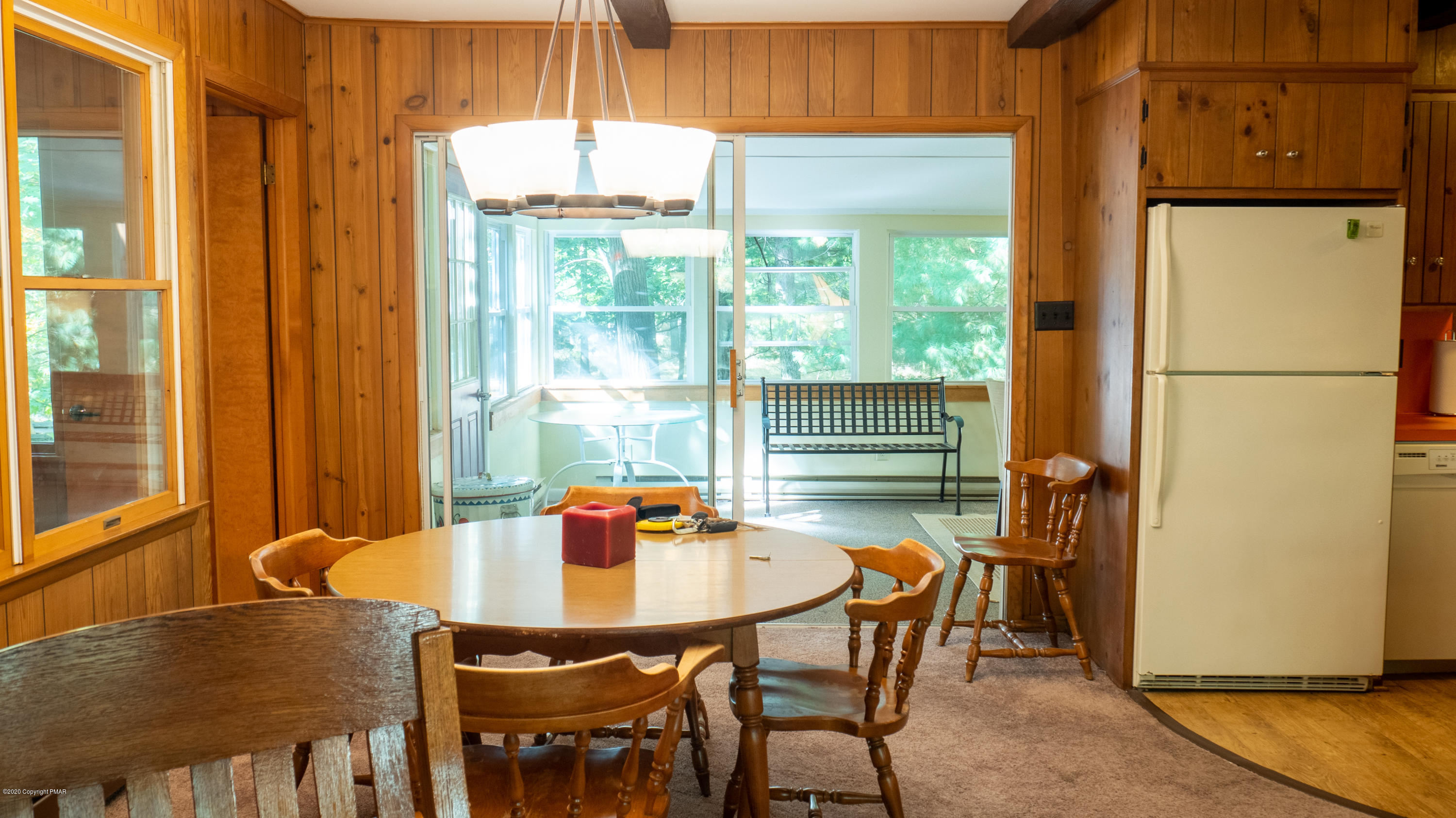 104 Haverhill Road Cresco, PA 18326 - Photo 17 of 90 a dining room with furniture and window