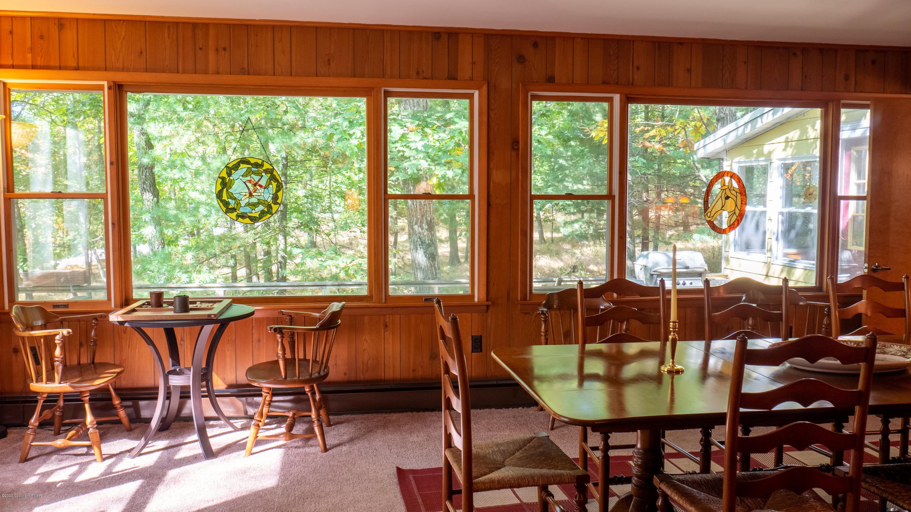 104 Haverhill Road Cresco, PA 18326 - Photo 27 of 90 a view of a dining room with furniture and window