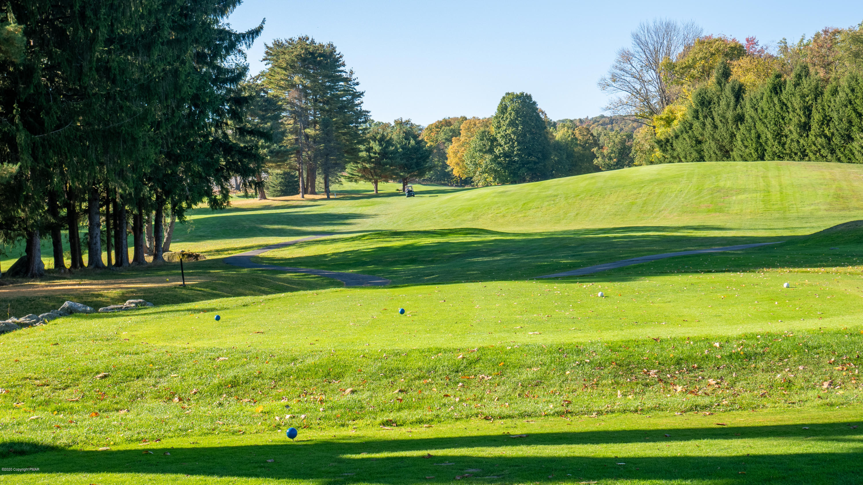 104 Haverhill Road Cresco, PA 18326 - Photo 84 of 90 a view of a swimming pool with an ocean view