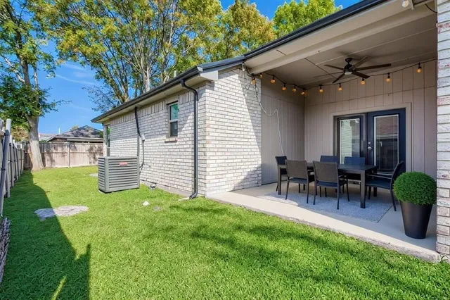 a view of a house with patio