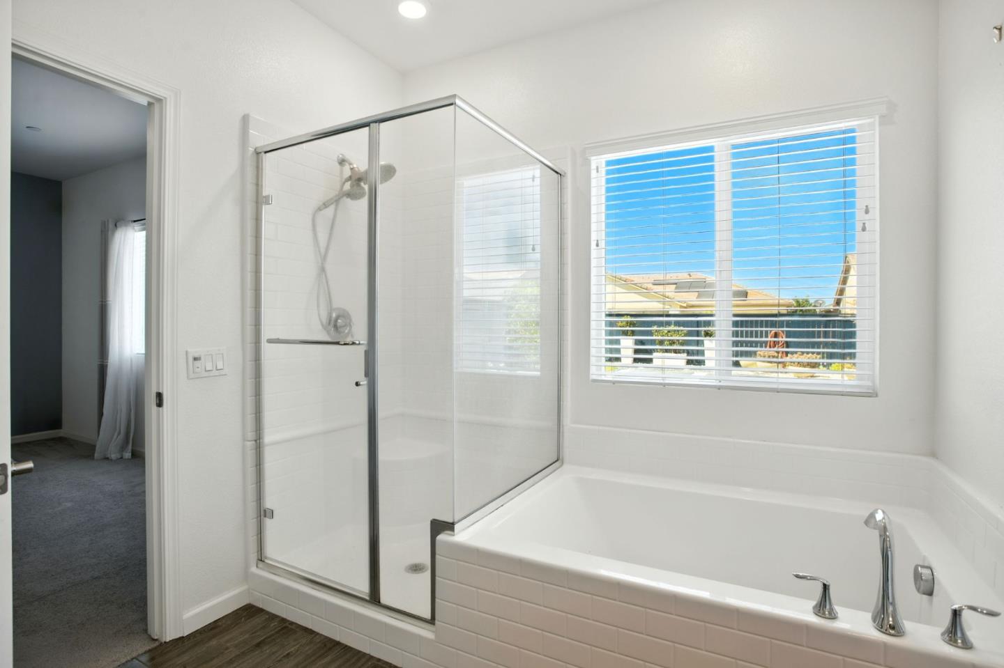 2061 Doncaster Court Olivehurst, CA 95961 - Photo 36 of 46 a bathroom with a bathtub and a shower