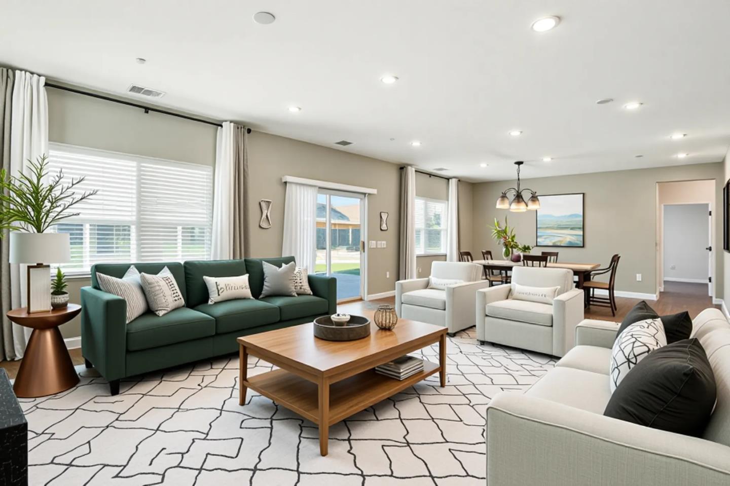 2061 Doncaster Court Olivehurst, CA 95961 - Photo 4 of 46 a living room with furniture a table and a large window