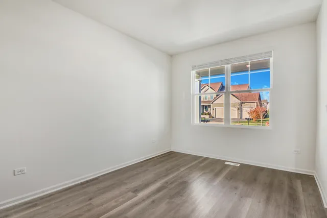 wooden floor in an empty room