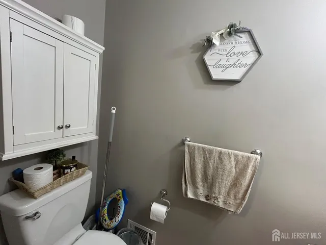 a room with storage and utility