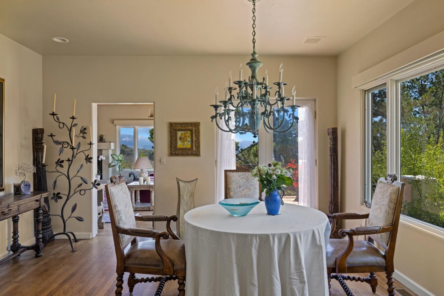 11502 Saddle Road Monterey, CA 93940 - Photo 13 of 40 a view of a dining room with furniture window and wooden floor