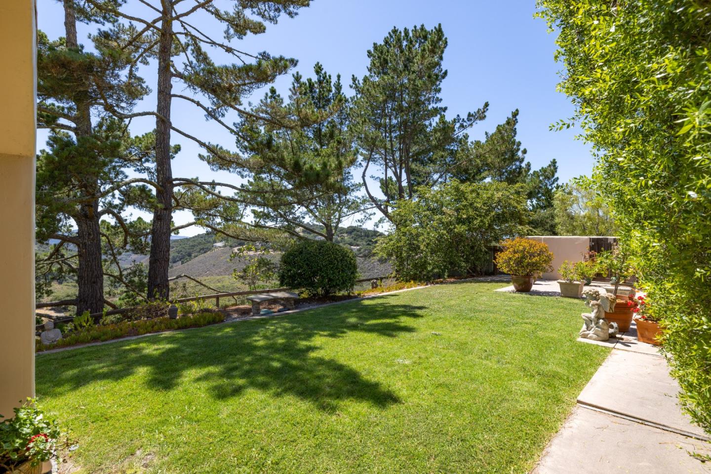 11502 Saddle Road Monterey, CA 93940 - Photo 28 of 40 a view of a backyard
