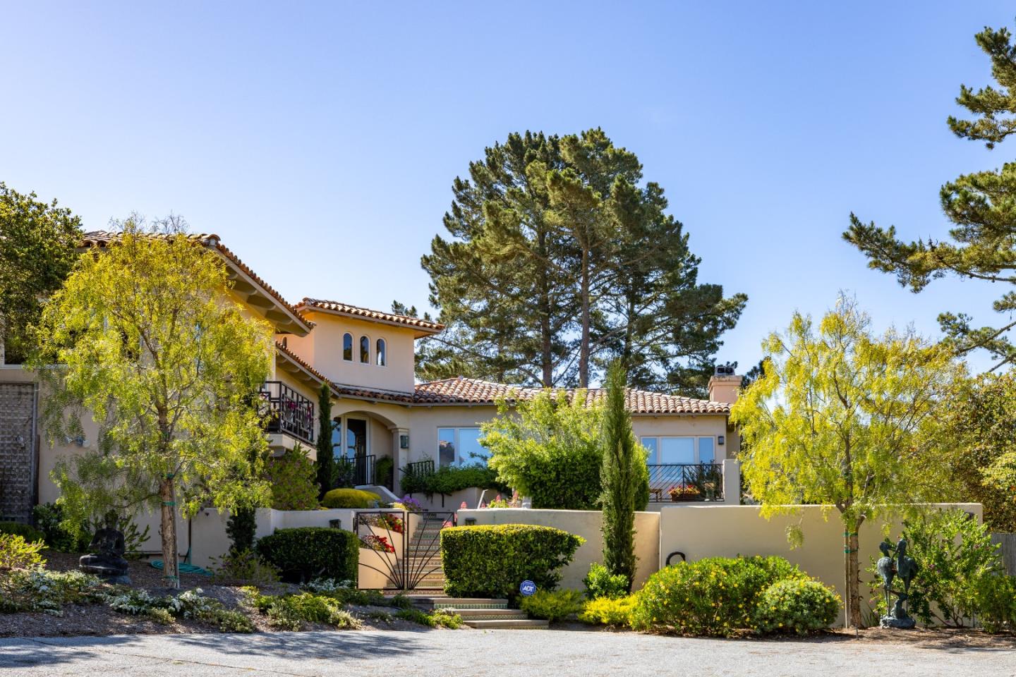 11502 Saddle Road Monterey, CA 93940 - Photo 30 of 40 a front view of a house with garden
