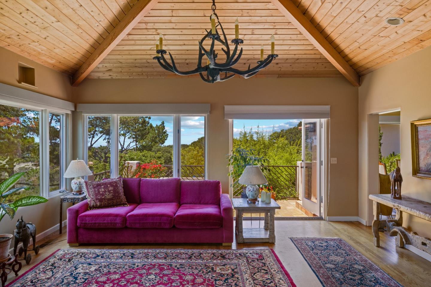 11502 Saddle Road Monterey, CA 93940 - Photo 7 of 40 a living room with furniture and a large window
