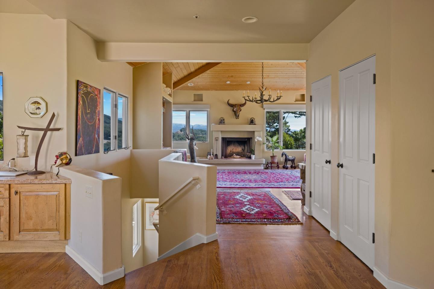 11502 Saddle Road Monterey, CA 93940 - Photo 8 of 40 a living room with furniture and a fireplace