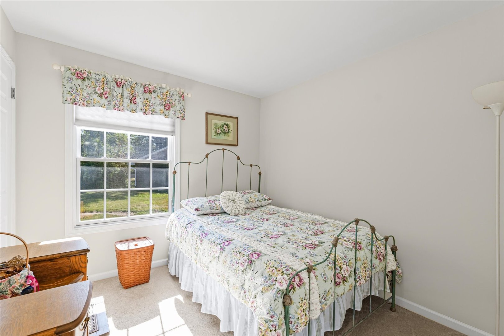 1106 South Spring Lake Road Mahomet, IL 61853 - Photo 12 of 36 a bedroom with a bed and a couch