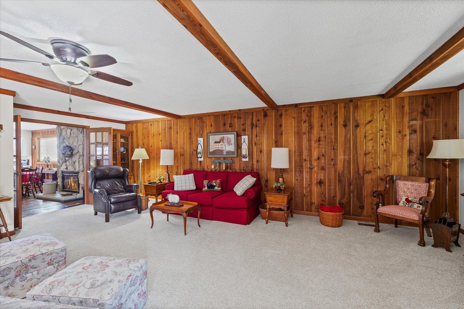 1106 South Spring Lake Road Mahomet, IL 61853 - Photo 28 of 36 a living room with furniture