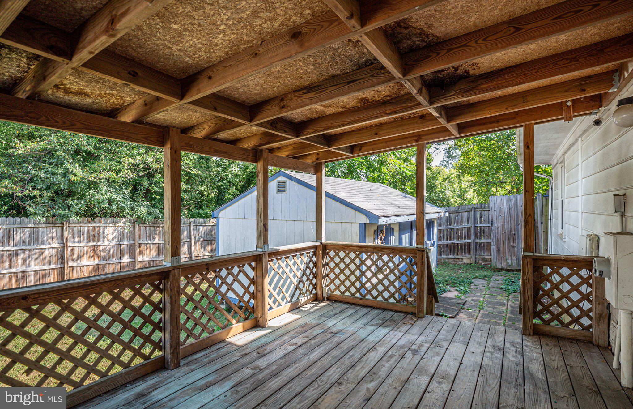 500 Ferry Road Fredericksburg, VA 22405 - Photo 27 of 44 Back yard deck