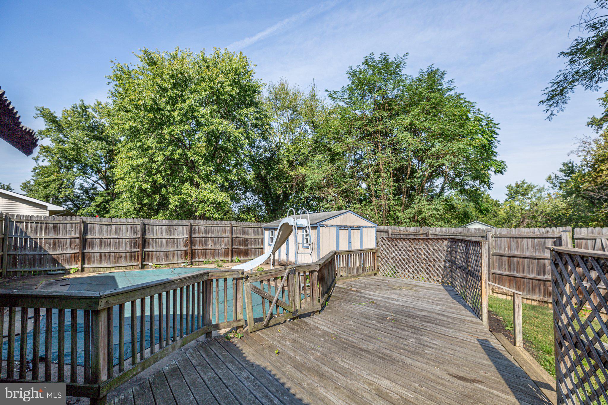 500 Ferry Road Fredericksburg, VA 22405 - Photo 33 of 44 extended deck to shed #2 & pool